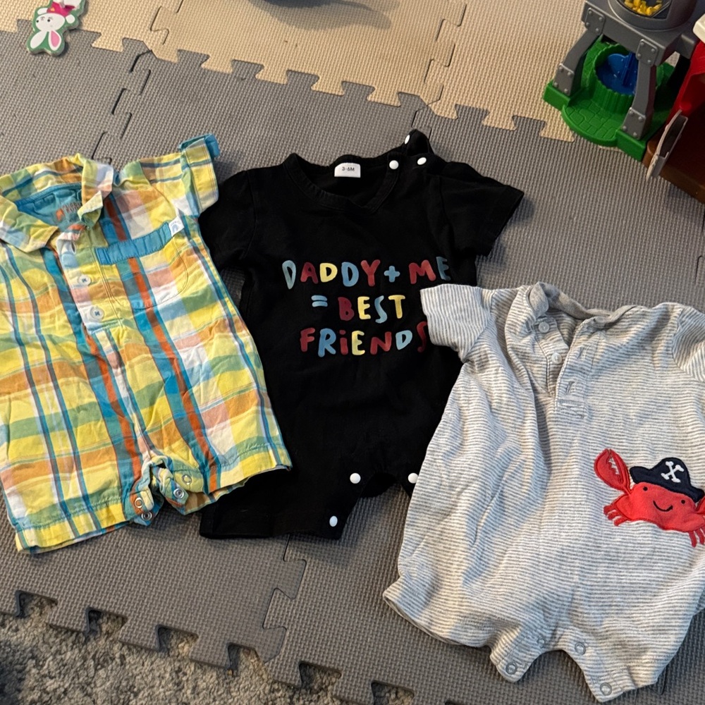 Colorful Baby Romper Set